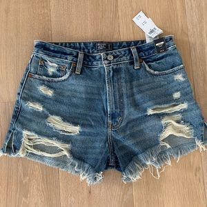 Abercrombie jean shorts